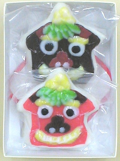 獅子舞かまぼこ2個箱入り